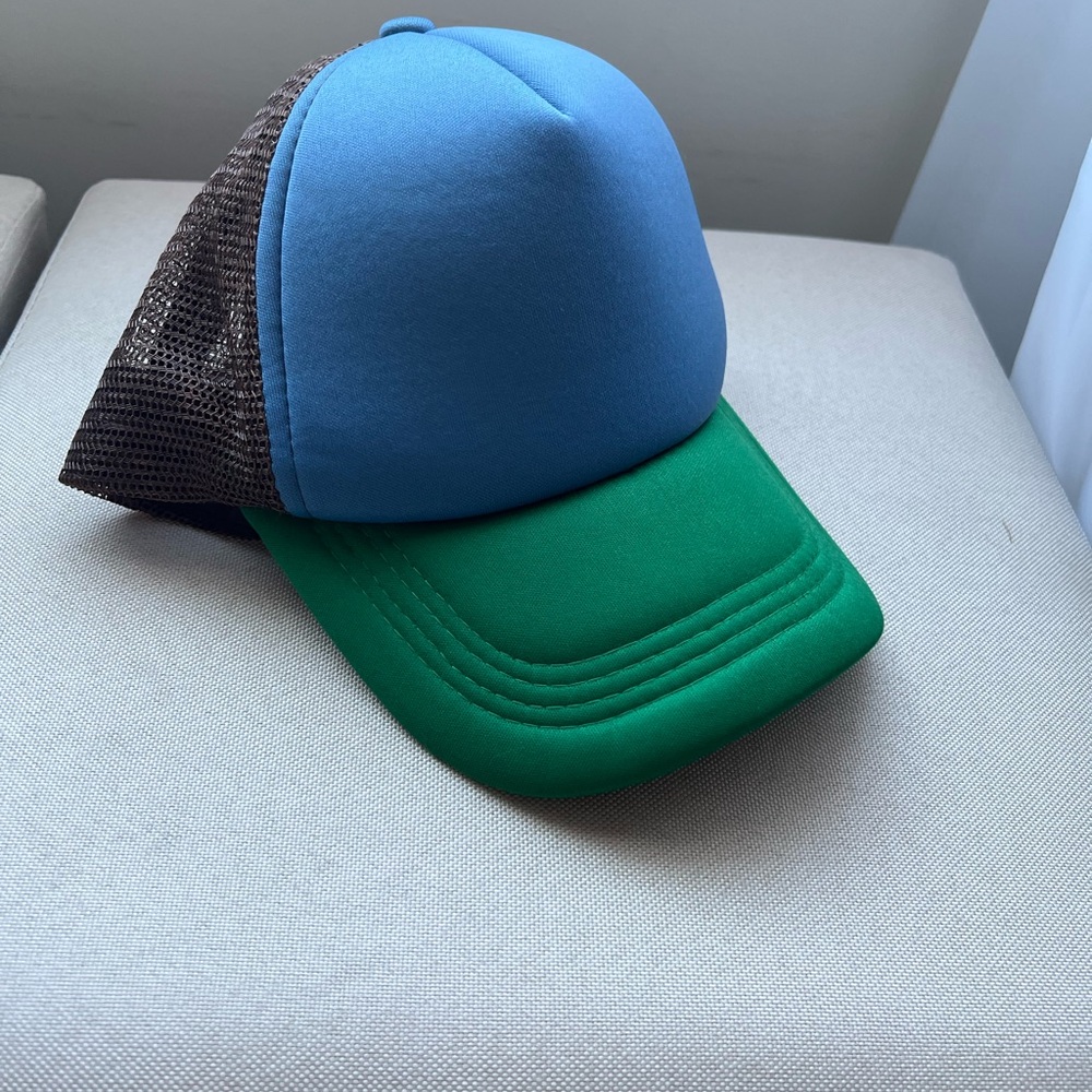 Abound trucker Hat with Blue, Green, and Brown New with tags trendy y2k vibe